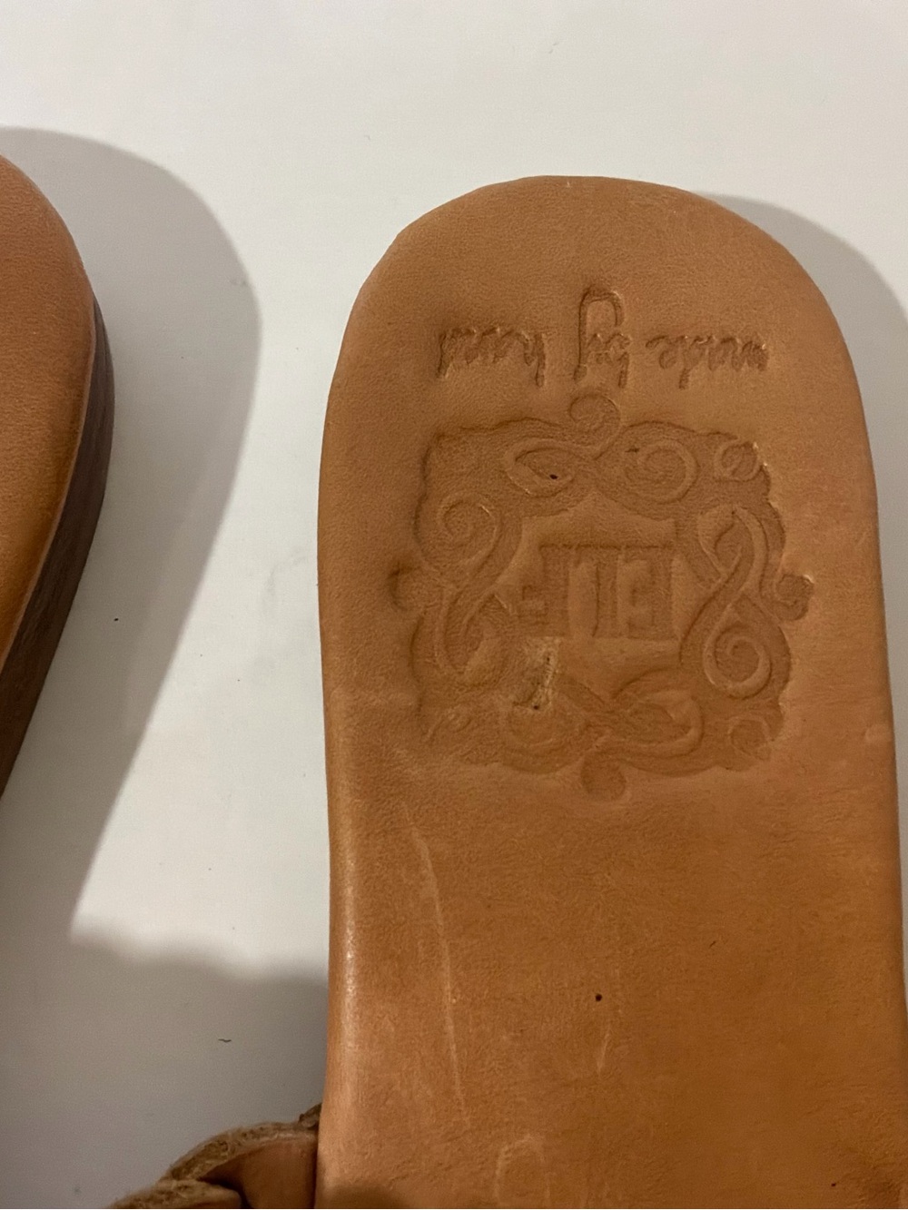 ELF..Leather Mules - Picture 6 of 8